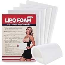 5 Pack Latex-Free Lipo Foam Pads for Post Surgery, Lipo Foams Sheets 8"x11"