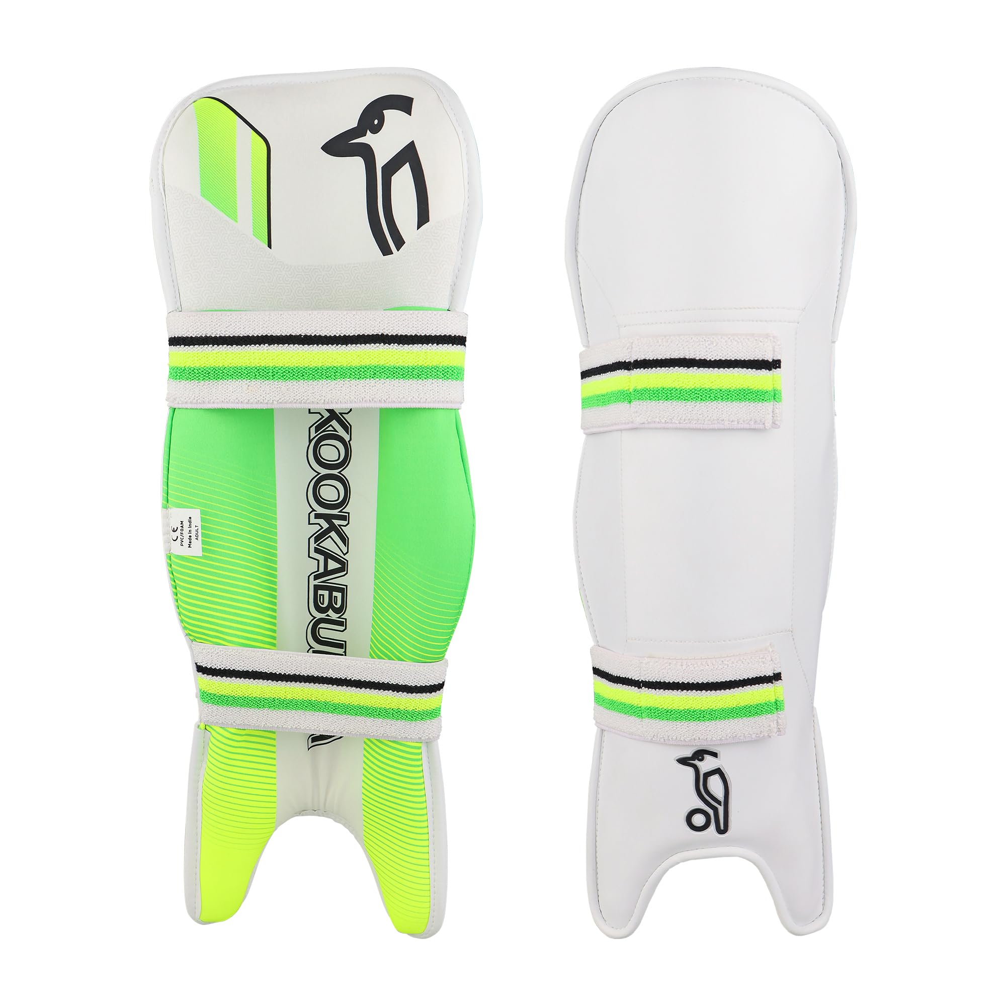 Kookaburra Ultralite Combo Wicket Keeping Fielding Pad, Size Youths, White