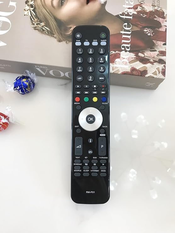 Replacement Remote Control RM-F01 for RM-F04 RM-E06 Humax Foxsat-HDR HDR-FOX-T2 HDR-500GB HDR-1TB HDR-320GB HD-FOX-T2 Freesat Recorder