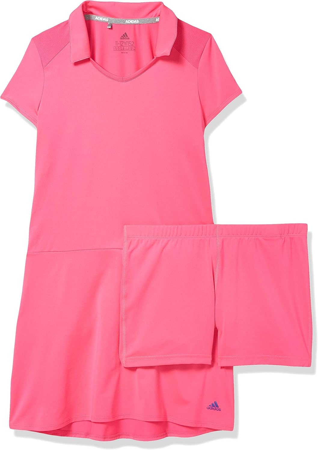 adidas Girls' Ruffled Dress : Clothing