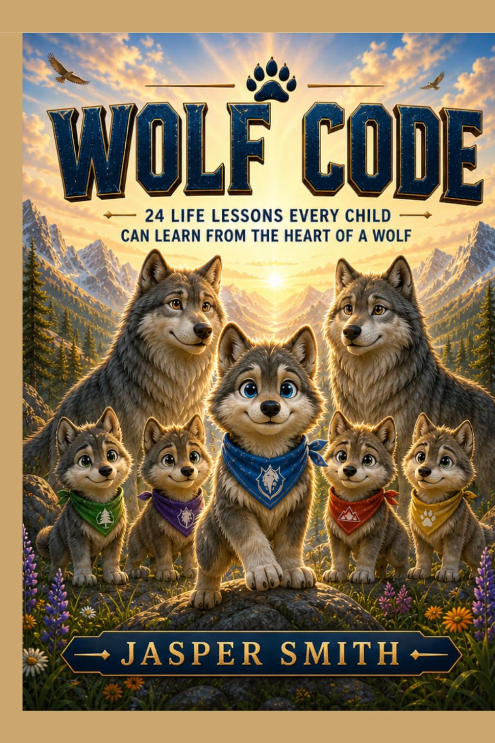 Wolf Code: 24 Inspiring Stories to Build Confidence, Courage, Self-Discipline, Kindness, and a Growth Mindset