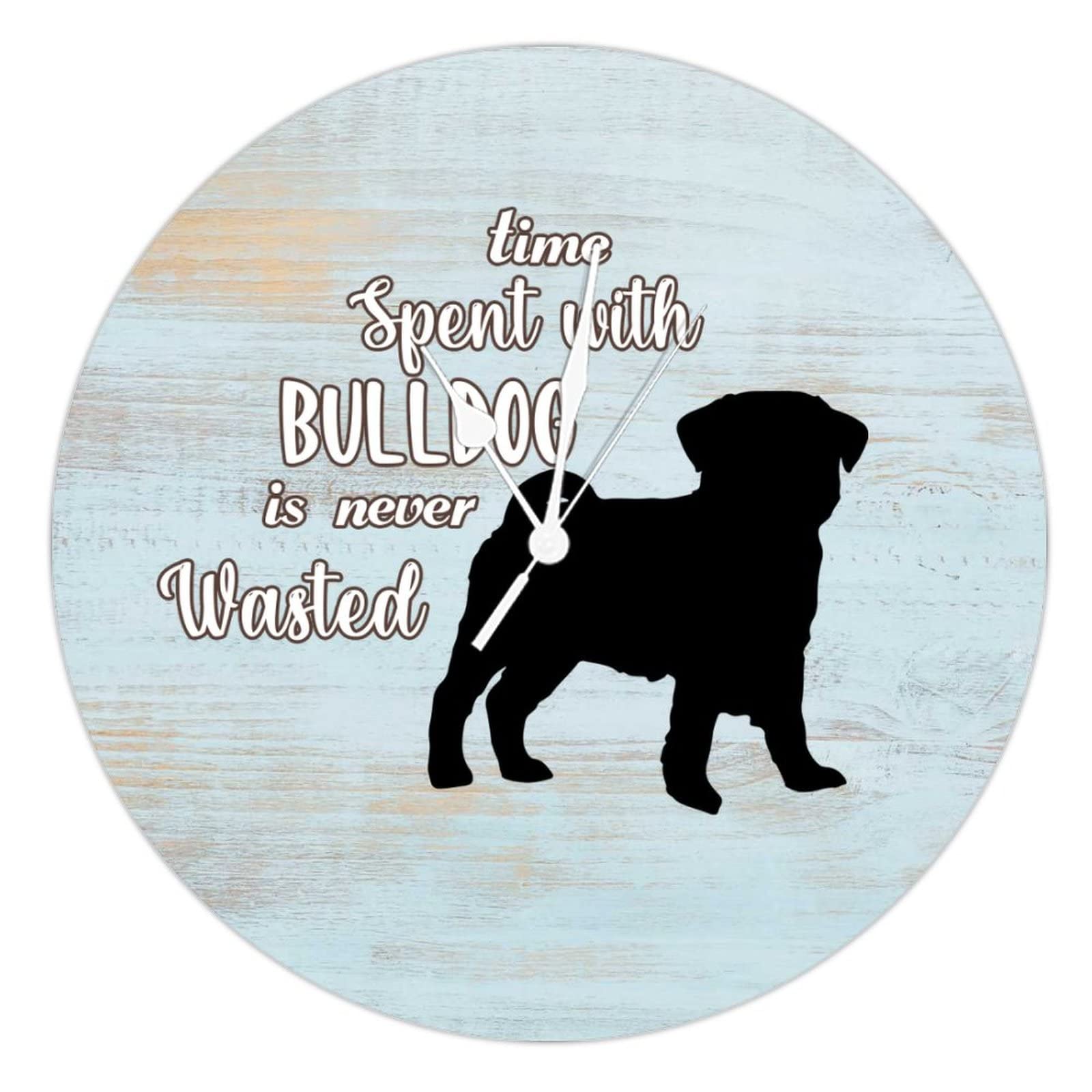 Horloge murale en bois pour supprimer le bruit du tic-tac dans votre salon