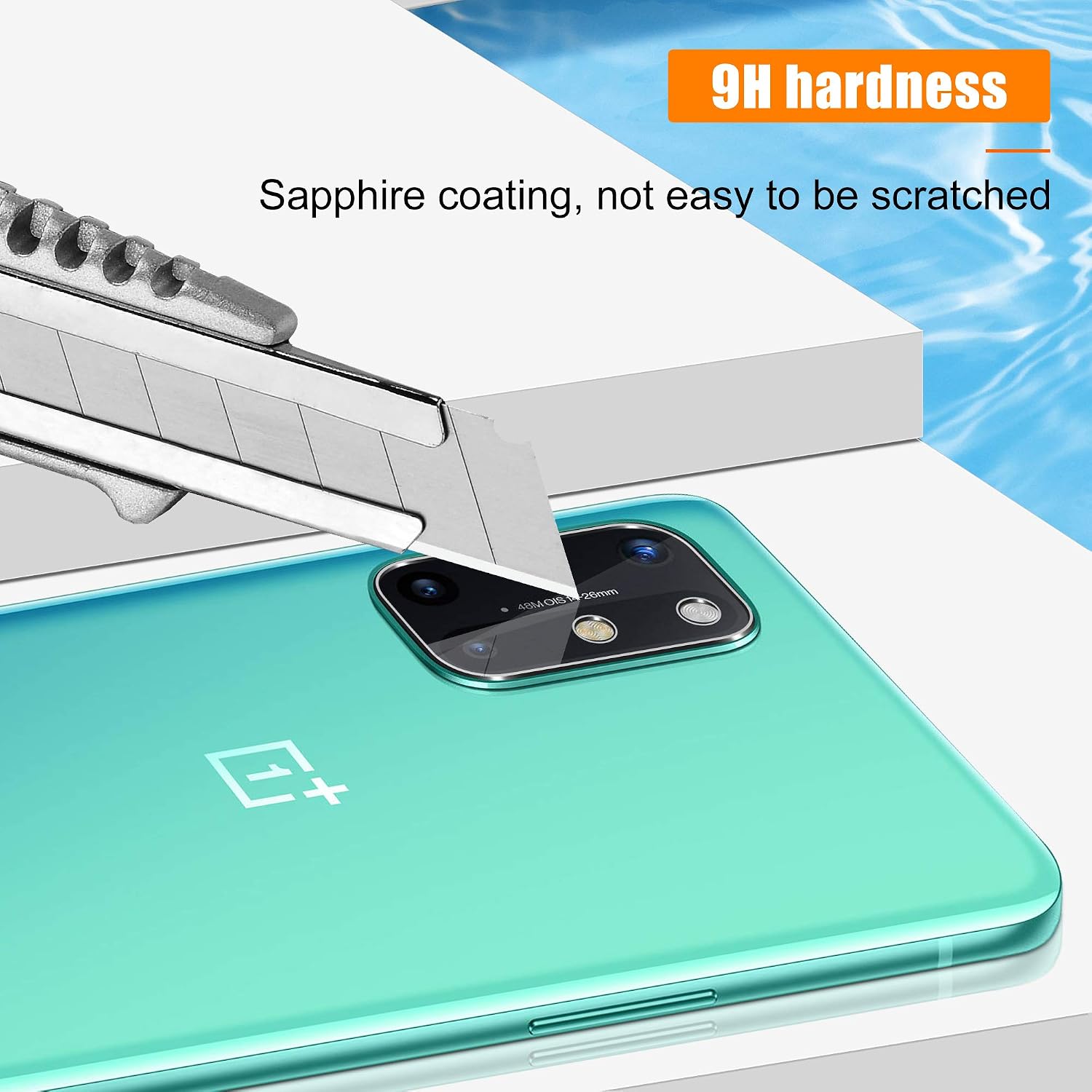 UniqueMe [2+3 Pack] Camera Lens Protector and Screen Protector for Oneplus 8T 5G Tempered Glass [Easy Installation Frame] HD Clear [Anti-Scratch]