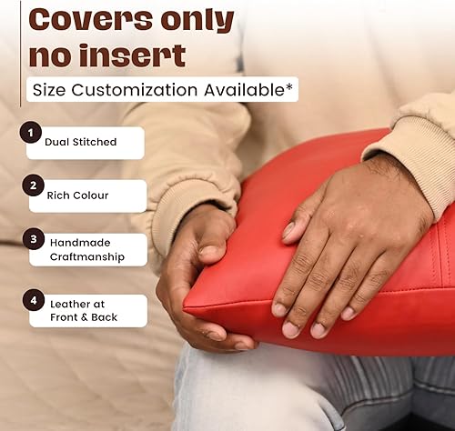 Miniatura 7 de Funda de almohada de piel de cordero  Funda de cojín para sofá  Fundas decorativas para sala de estar y dormitorio, 22 x 22 pulgadas  Bronceado