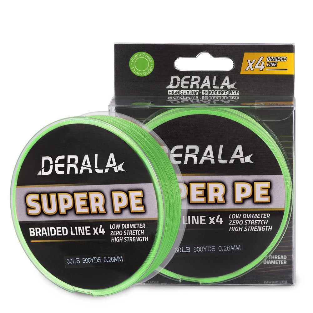 Braided Fishing Line -10lb - 60lb Superline Abrasion Resistant Zero Memory Strong- 4 Strands PE Braided Lines