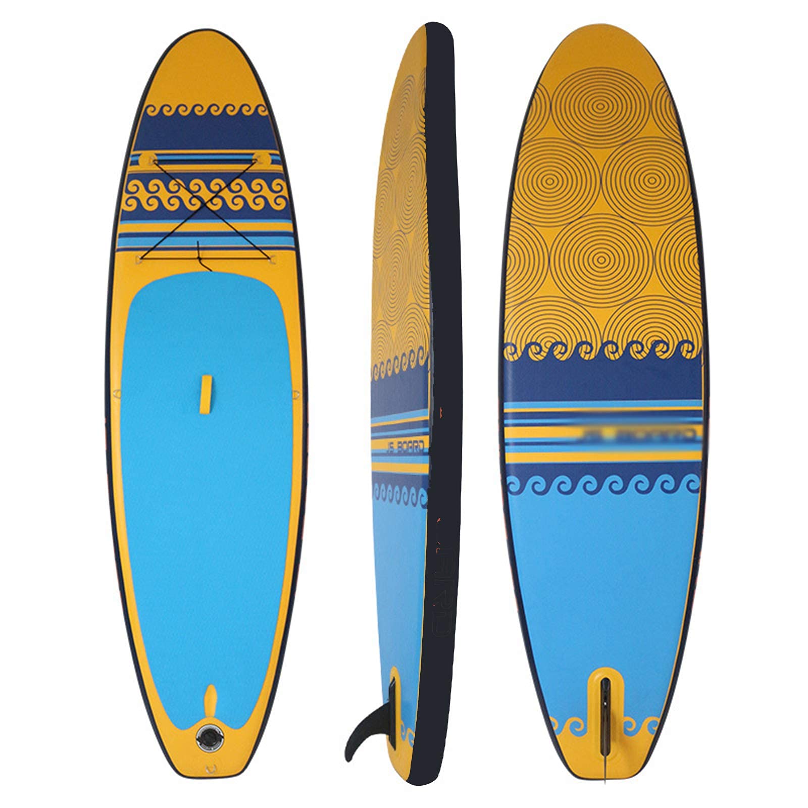 Tabla De Paddle Inflable Tabla De Surf Capa Fuerte 335 X 82 X 15 Cm con Cuerda De Almacenamiento Elástica, Bomba De Alta Presión, Cuerda para Los Pies