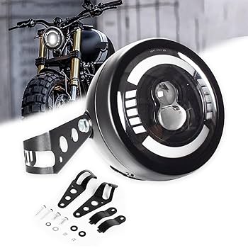 マーシャル　LEDヘッドライトです。 rz50とrd50につけてました。 マーシャル LEDヘッドライトです。 rz50とrd50につけてました