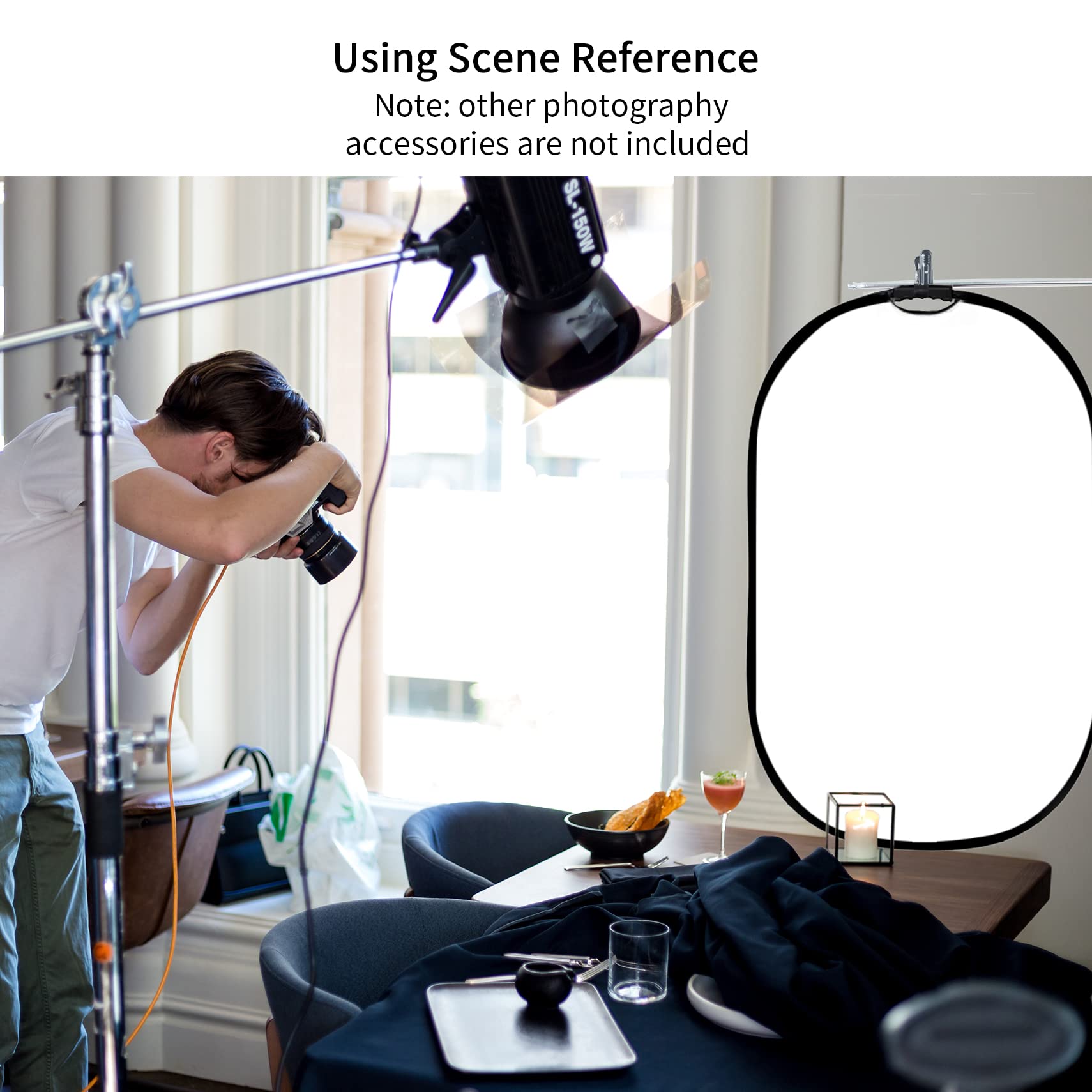 Selens 5 w 1 80 x 120 cm owalny reflektor przenośny składany do fotografii studio fotograficznego oświetlenie i oświetlenie zewnętrzne