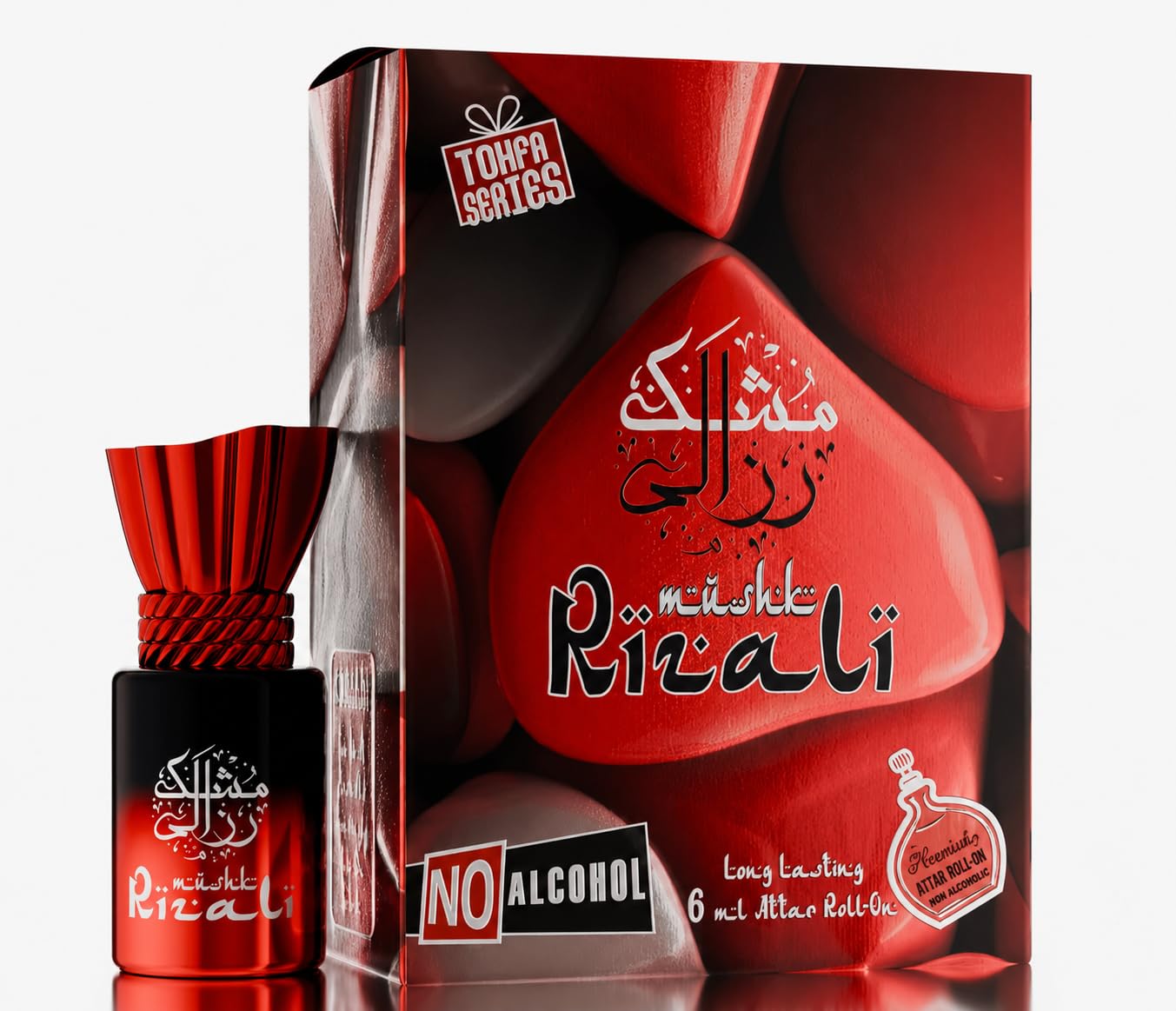 Mushk Rizali Attar Roll-On, 6 ml, No Alcohol | Tohfa Series, Long Lasting, Roll-On Applicator, Unisex Fragrance, Compact Bottle-picture-20