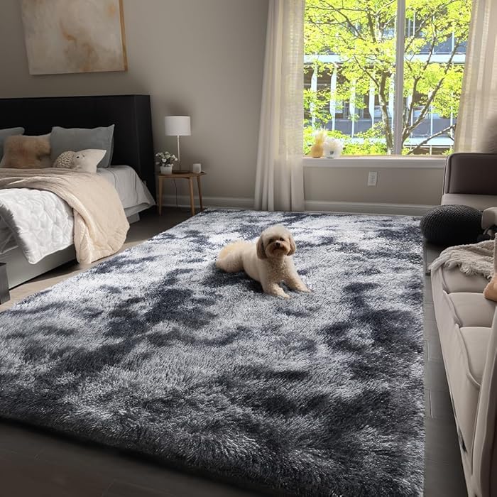 Ophanie Rugs Machine Washable for Bedroom 