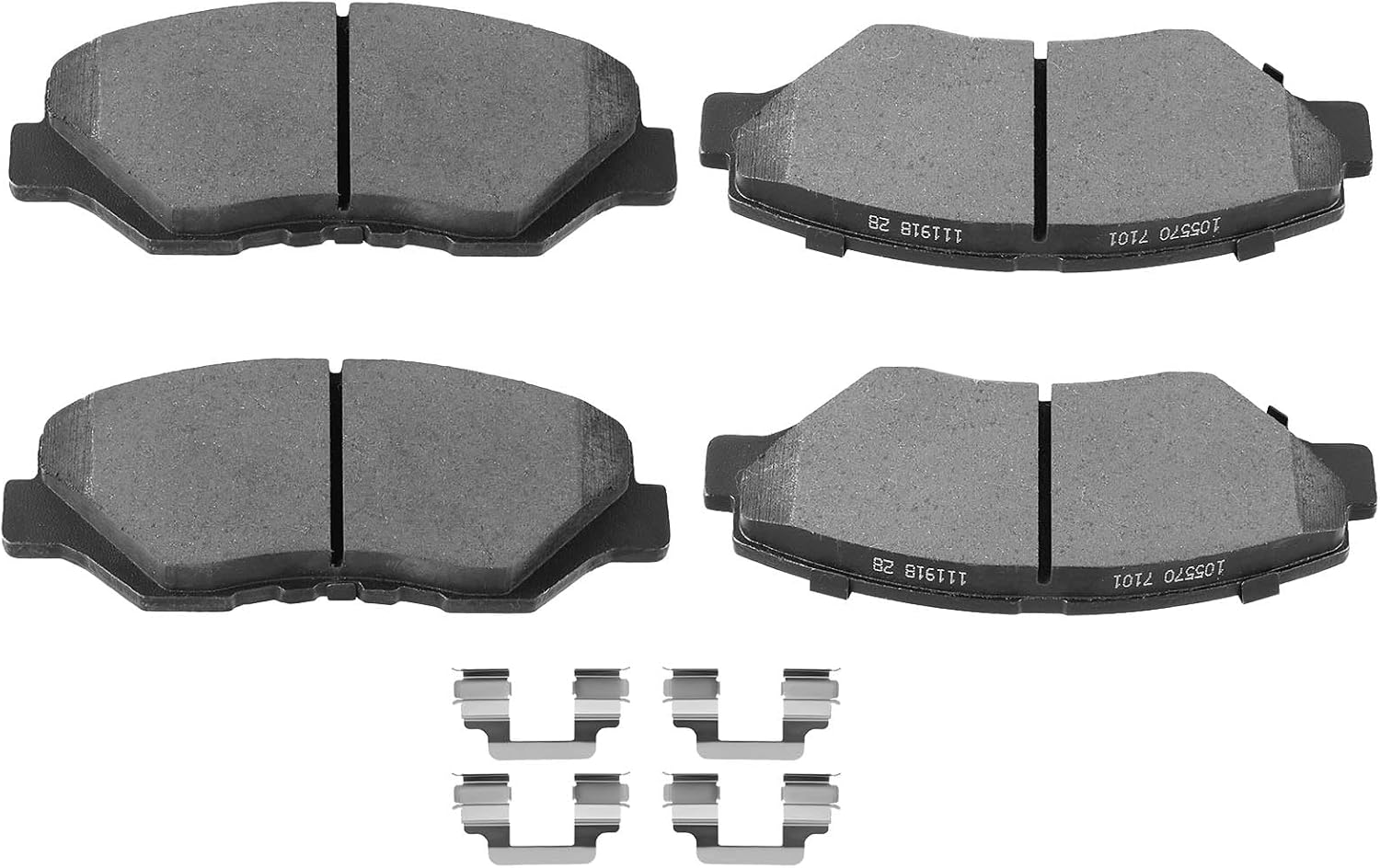 SCITOO Disc Brake Pads Kits D943-7844 Ceramic Front Brake Pads Set Fit For Honda For Pilot 2003-2008