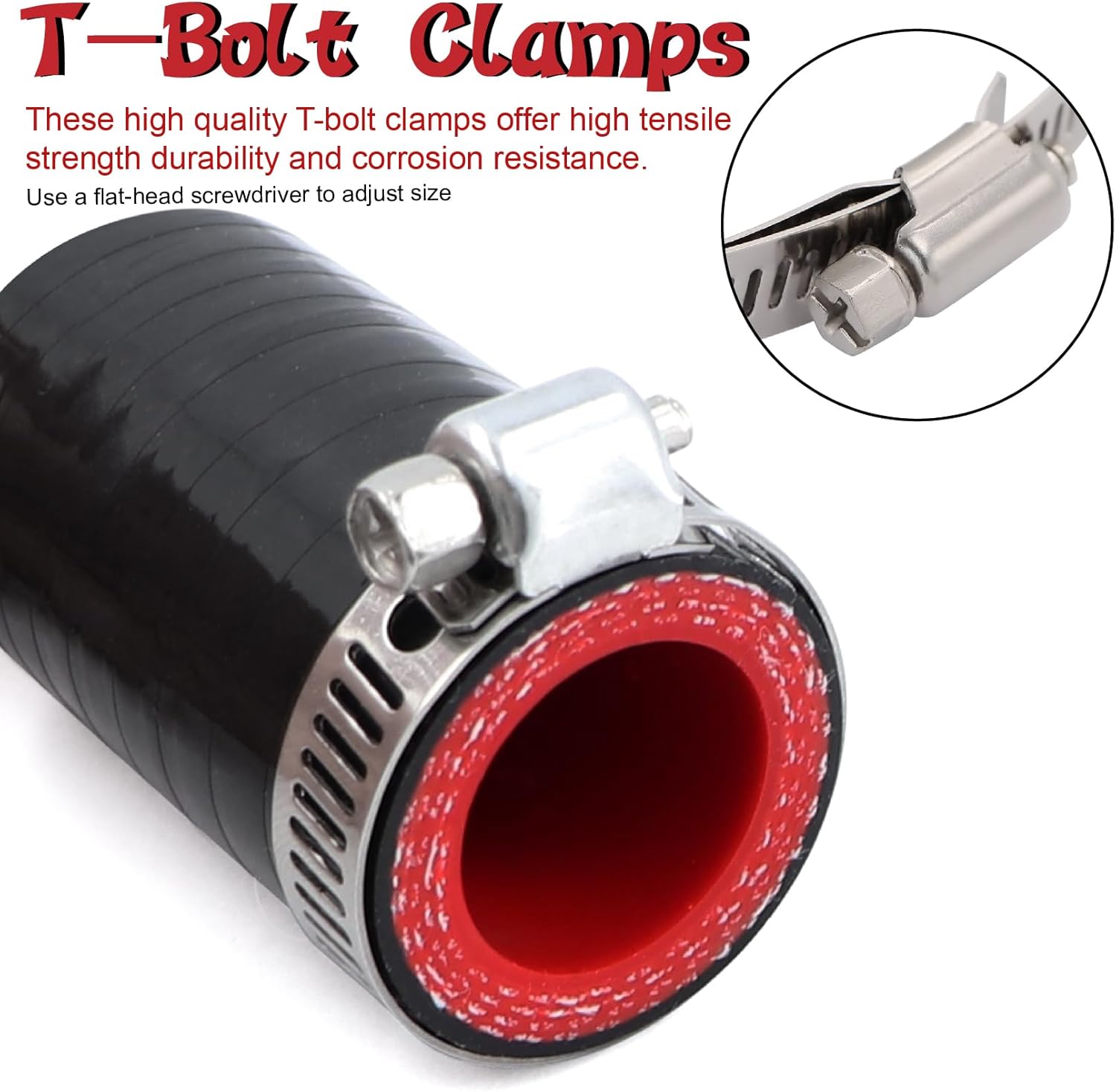 2Pcs High Temperature 4-Ply Reinforced Silicone Hose Cap ID 7/8 Inch(22mm) Hose End Plug For Turbo Bypass Valve/Fix Leak/Throttle Body Water Port/Heater Core/Coolant Heater Vacuum Water Port