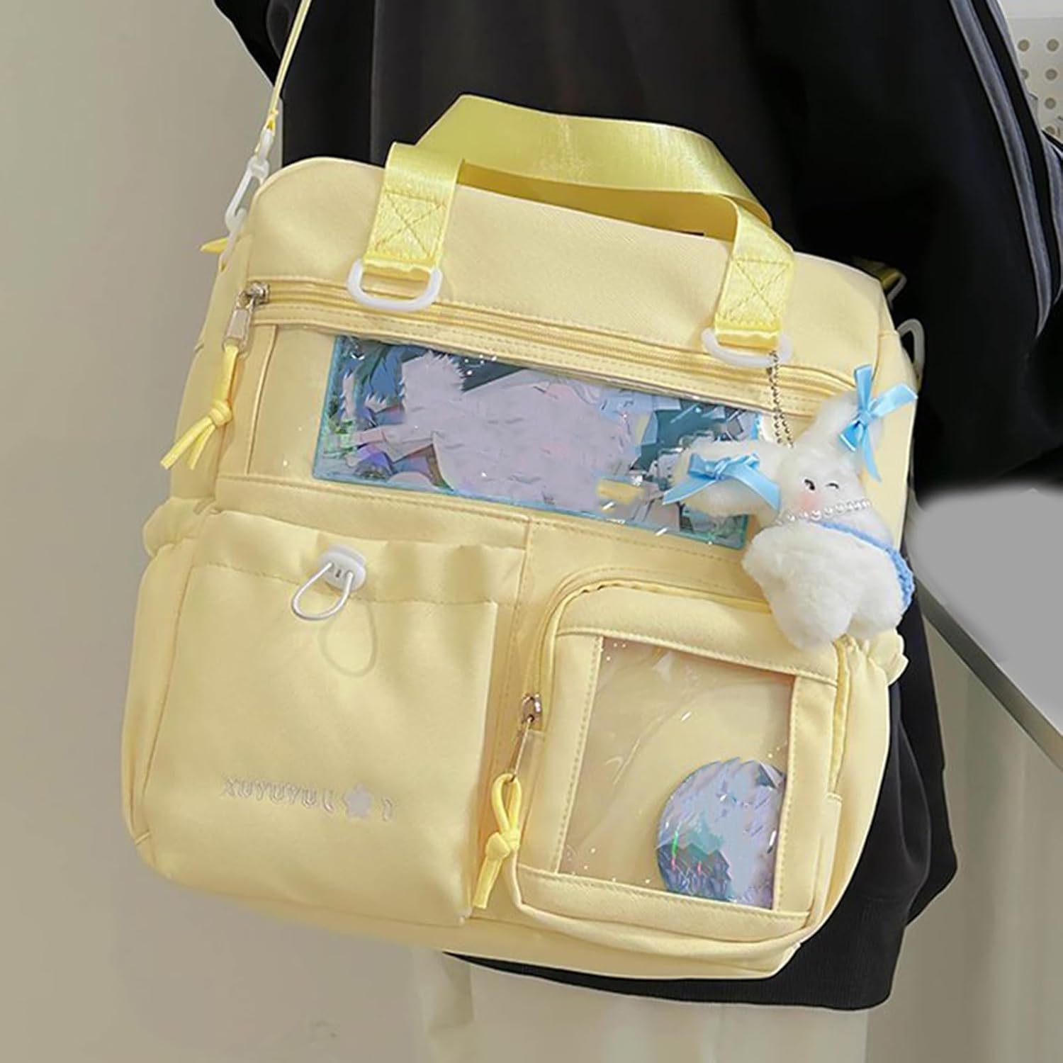 イタバッグ バックパック サッチェル クロスボディ メッセンジャー ショルダーバッグ 大容量 バックパック 原宿 ランドセル ハンド