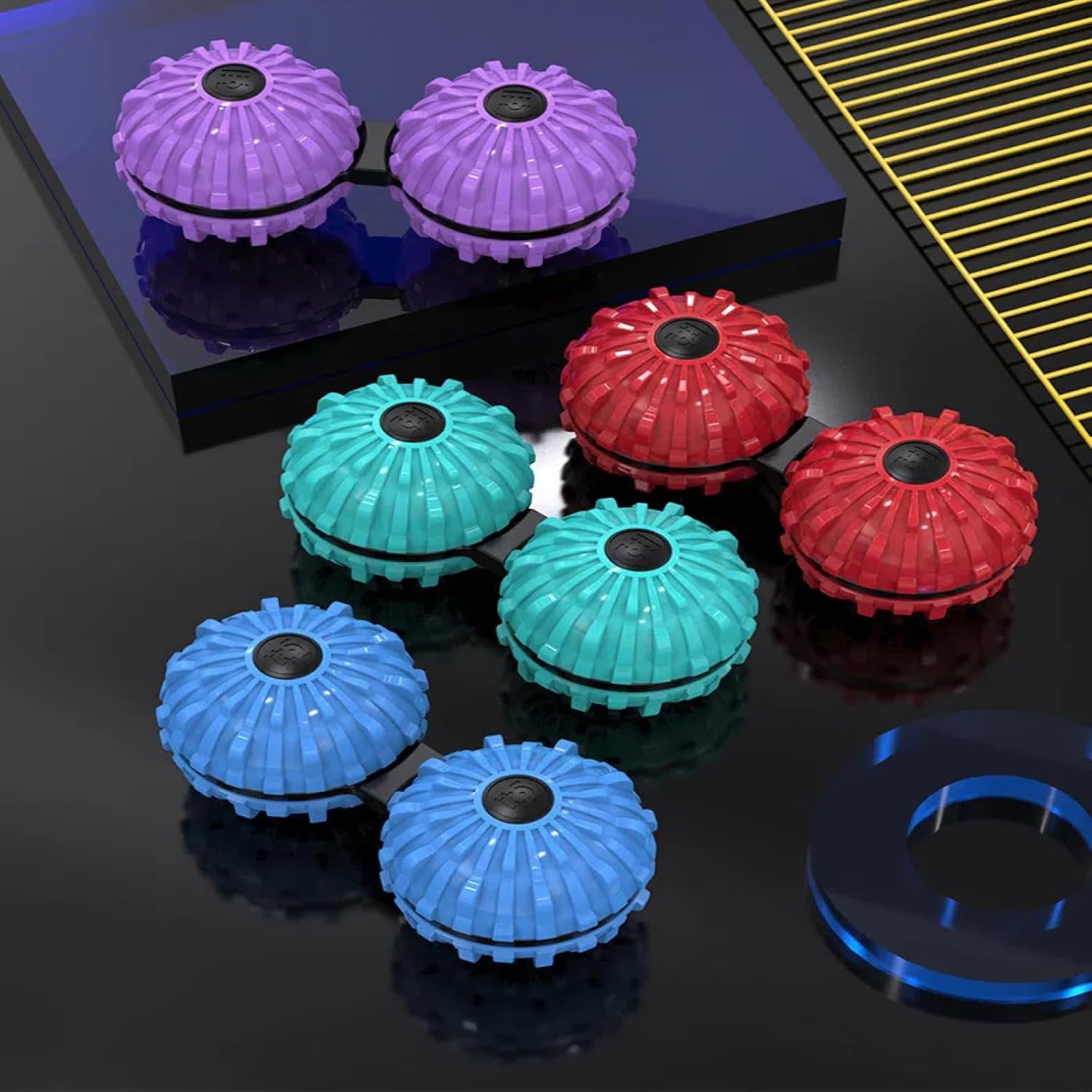 Siamese Massage Ball, Fidget Spinner, Decompression, Decompression, Sports Toy, Turnip Knife