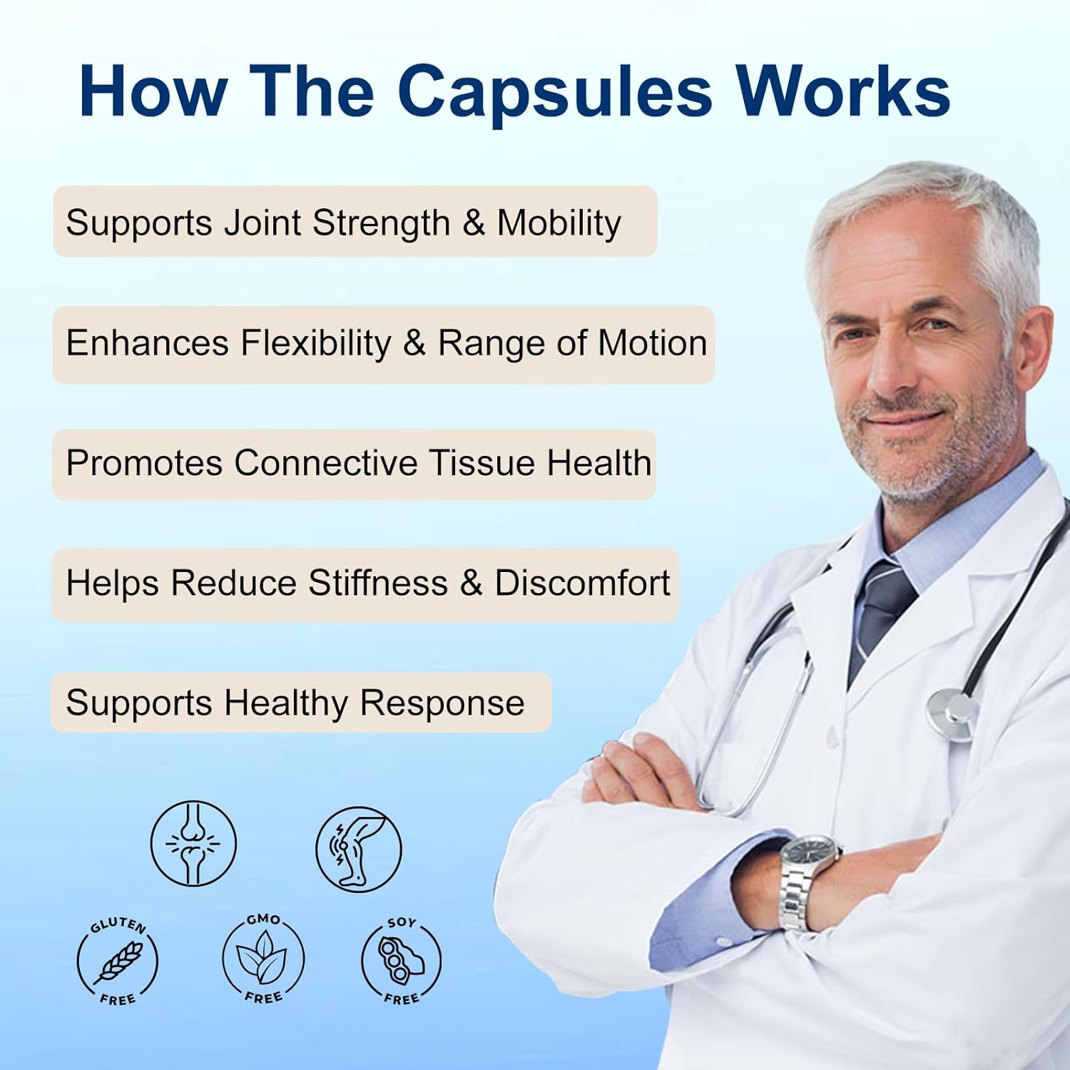 Shield Bone and Joint Formula - Enhanced Bone Support & Bone Health Supplement with Vitamin D3 & K2, 60 Capsules (1)