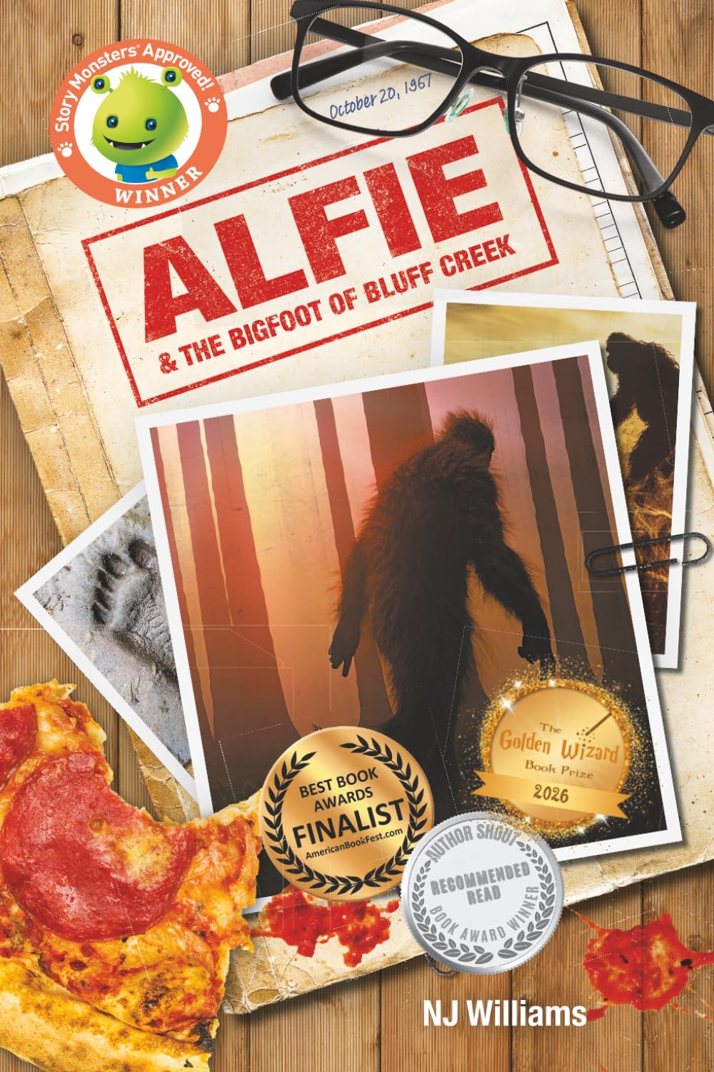 Alfie & the Bigfoot of Bluff Creek (Alfie's adventures into the world of monsters, creatures, conspiracies and the paranormal.)