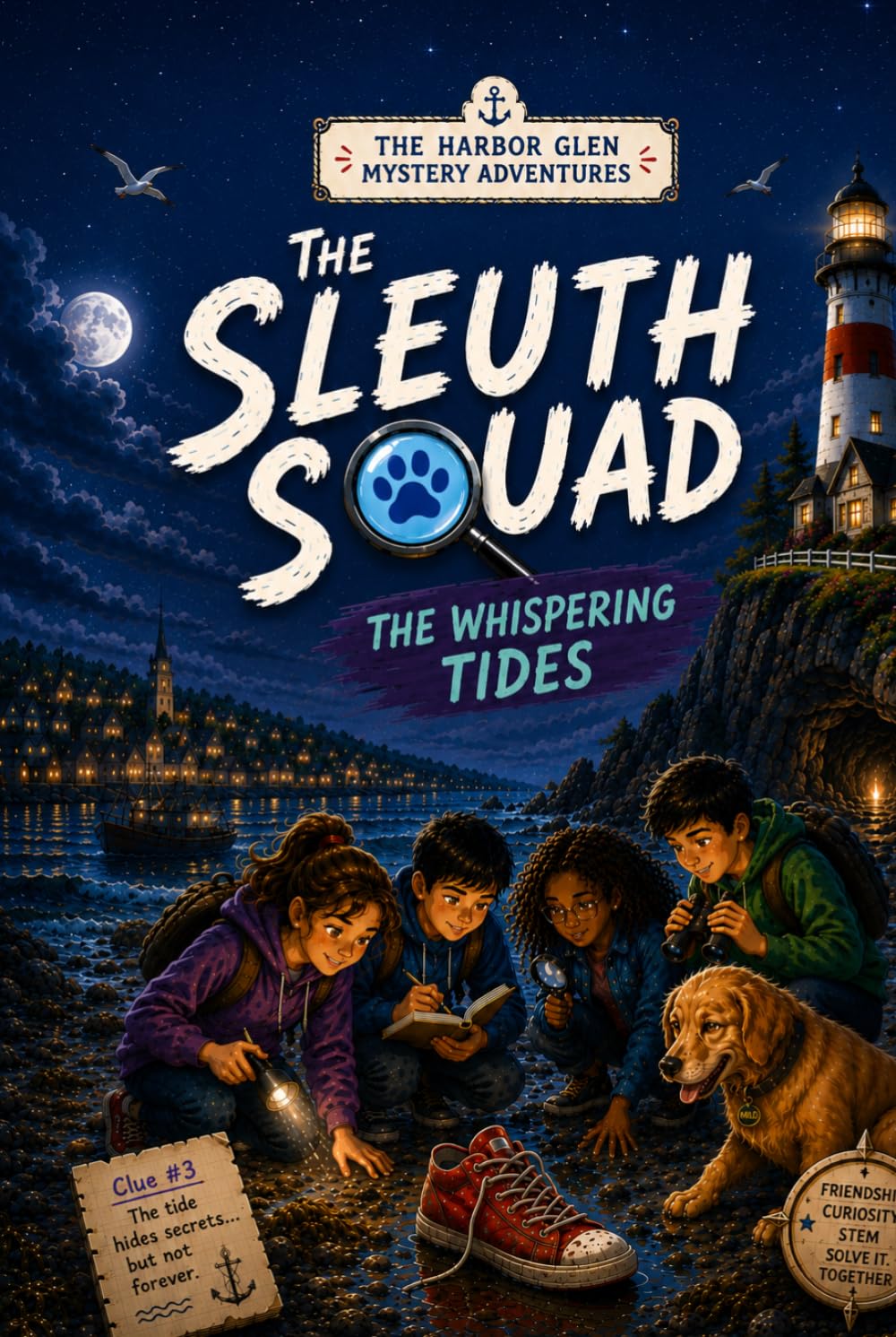 The Sleuth Squad: The Whispering Tides (The Harbor Glen Mystery Adventures)