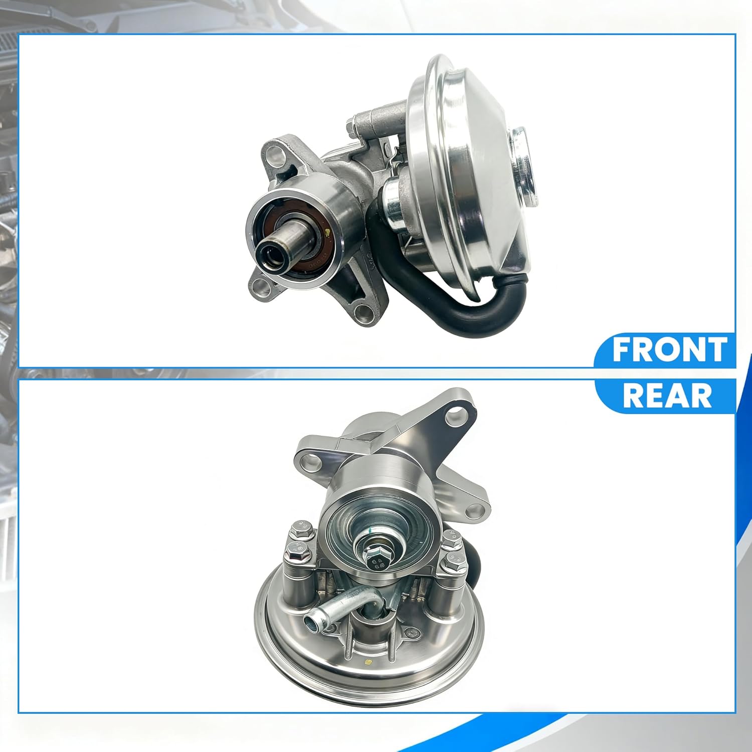 904-805 Brake Vacuum Pump Compatible with Ford F250 F350 F450 Super Duty E-350 E-450 1996-2004 Replaces F6TZ2A451AA