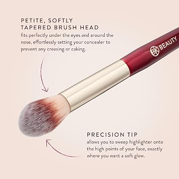 BK BEAUTY 108 Precision Powder Brush for Under Eye Setting
