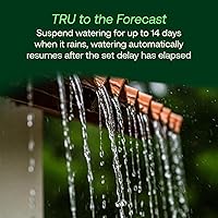 Vista 7 de Rain Bird TRU8O - Controlador/Temporizador de Riego para Interior/Exterior Basado en Programa, Listo para WiFi, 8 Zonas/Estación