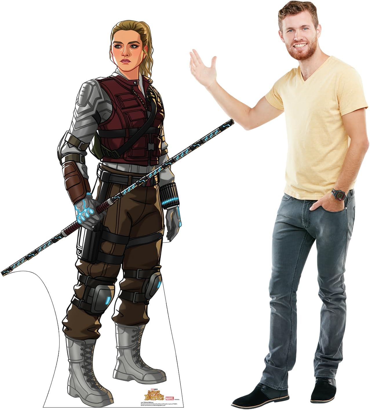 Cardboard People Yelena Belova Life Size Cardboard Cutout Standup - Marvel Zombies (Animated TV Miniseries)