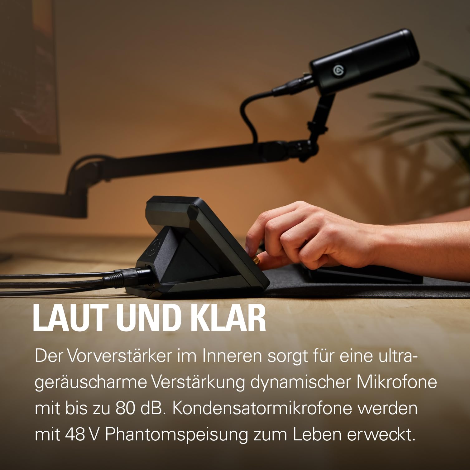 Elgato XLR Dock MK.2 Audio-Interface für Stream Deck +
