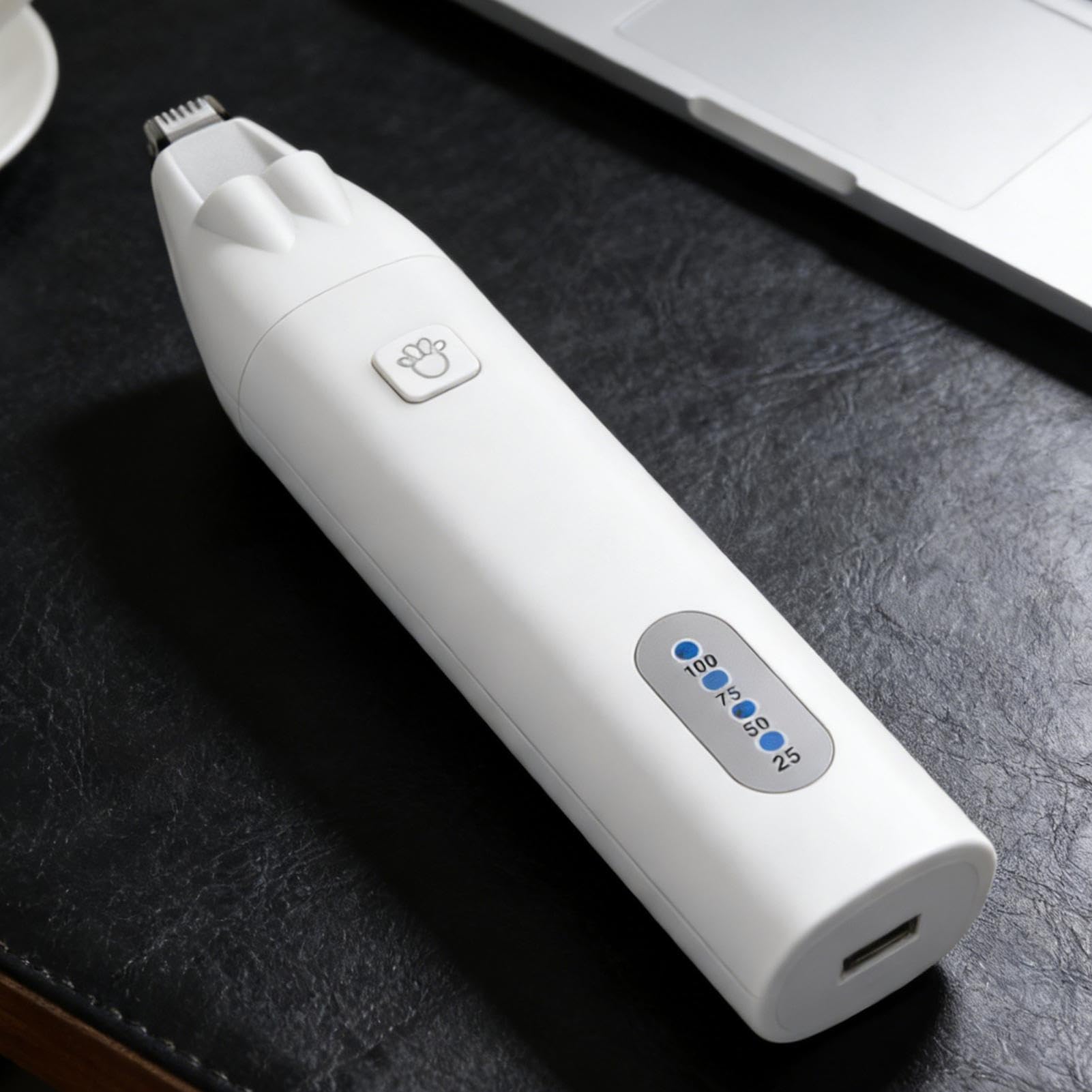 Generico Leva Filo da Ricamo Elettrico, Leva Punti Elettrico Ricaricabile USB, Taglia, per Punti da Ricamo con Luce e velocità Regolabili