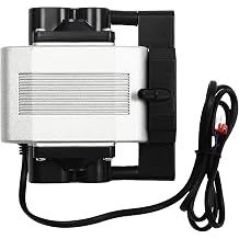 Air Assist for Laser Cutter and Engraver, Air Assist Pump Kit with Adjustable 25L-30L/Min for CNC Cutting and Laser Engraving Silver+Black