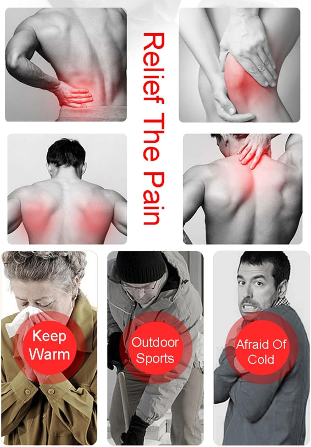 Heated Thermal Underwear for Men Women, 16 Heating Zones Heating Thermal Underwear Set USB Electric Heating Underwear Warm