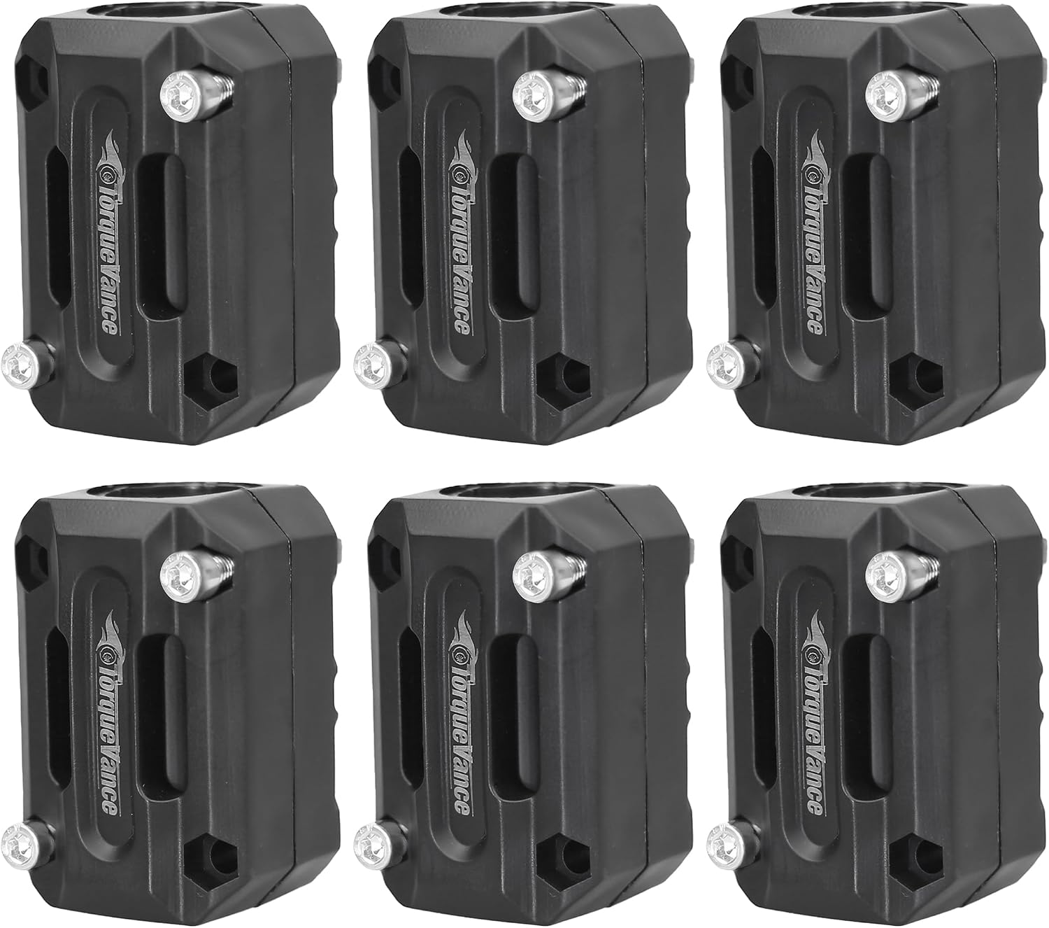 Motorcycle Engine Bumper Guard Block, Motorcycle Drop Guards, Engine Protection Block Guard Universal for 22mm 25mm 28mm, 3 Pairs