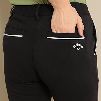 Callaway レディース ゴルフパンツ ブラック キルティング cw23f23226204-t1.jpg