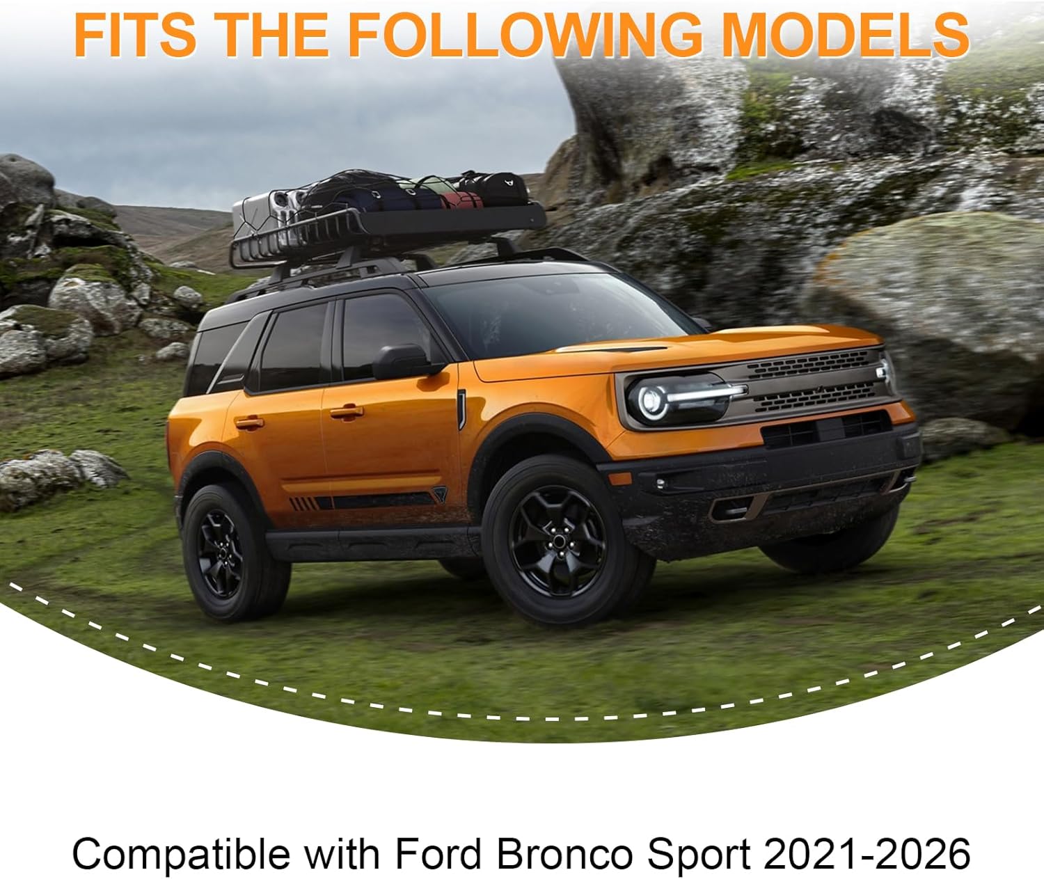 Carbon Fiber Hood Bug Deflector Protector Compatible with Ford Bronco Sport 2021 2022 2023 2024 2025 2026, Carbon Fiber Bug Shield Stone Guard for Ford Bronco Sport Accessories