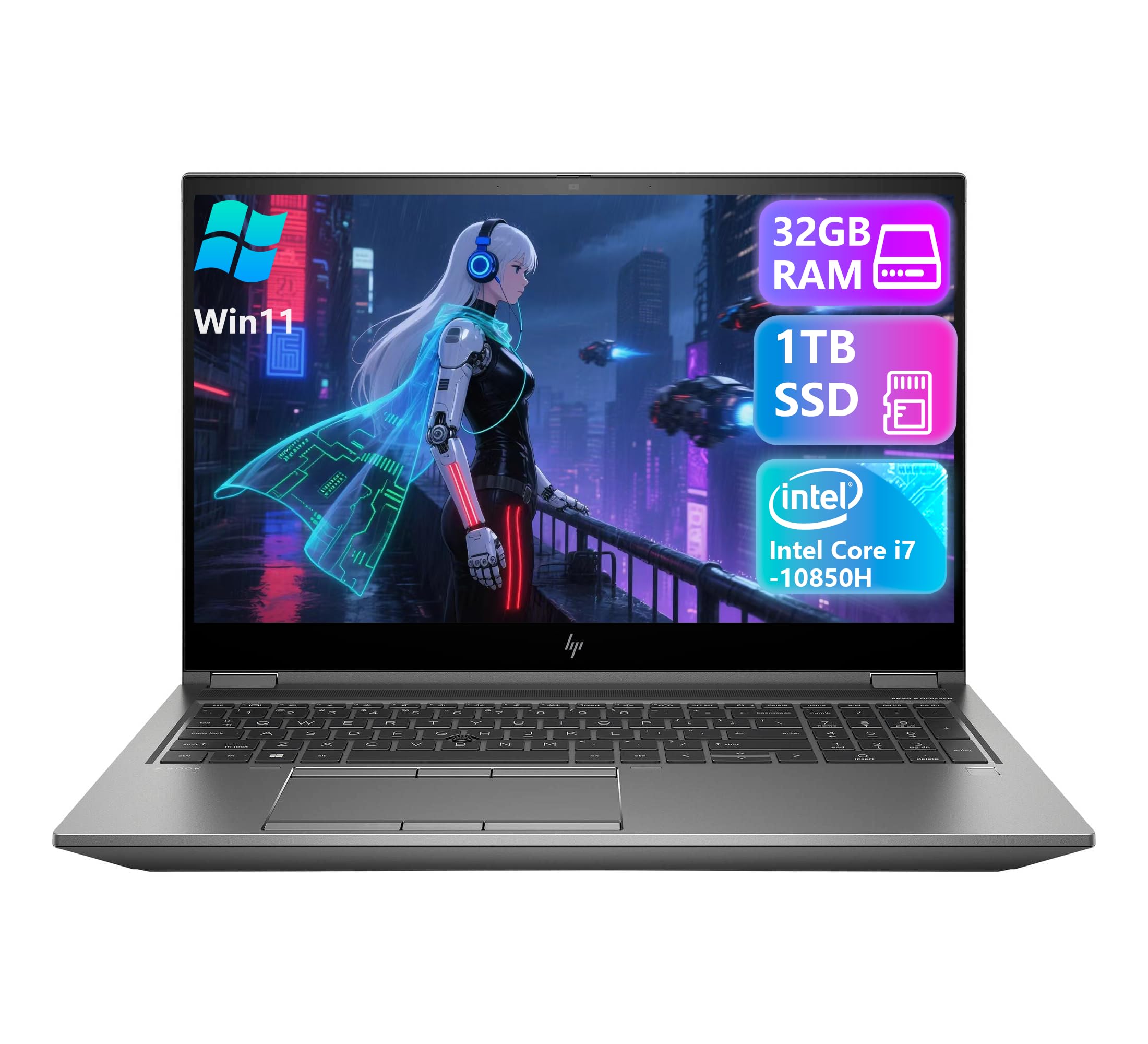 HP ZBook Fury 15 G7 Portable Mobile Workstation, NVIDIA Quadro