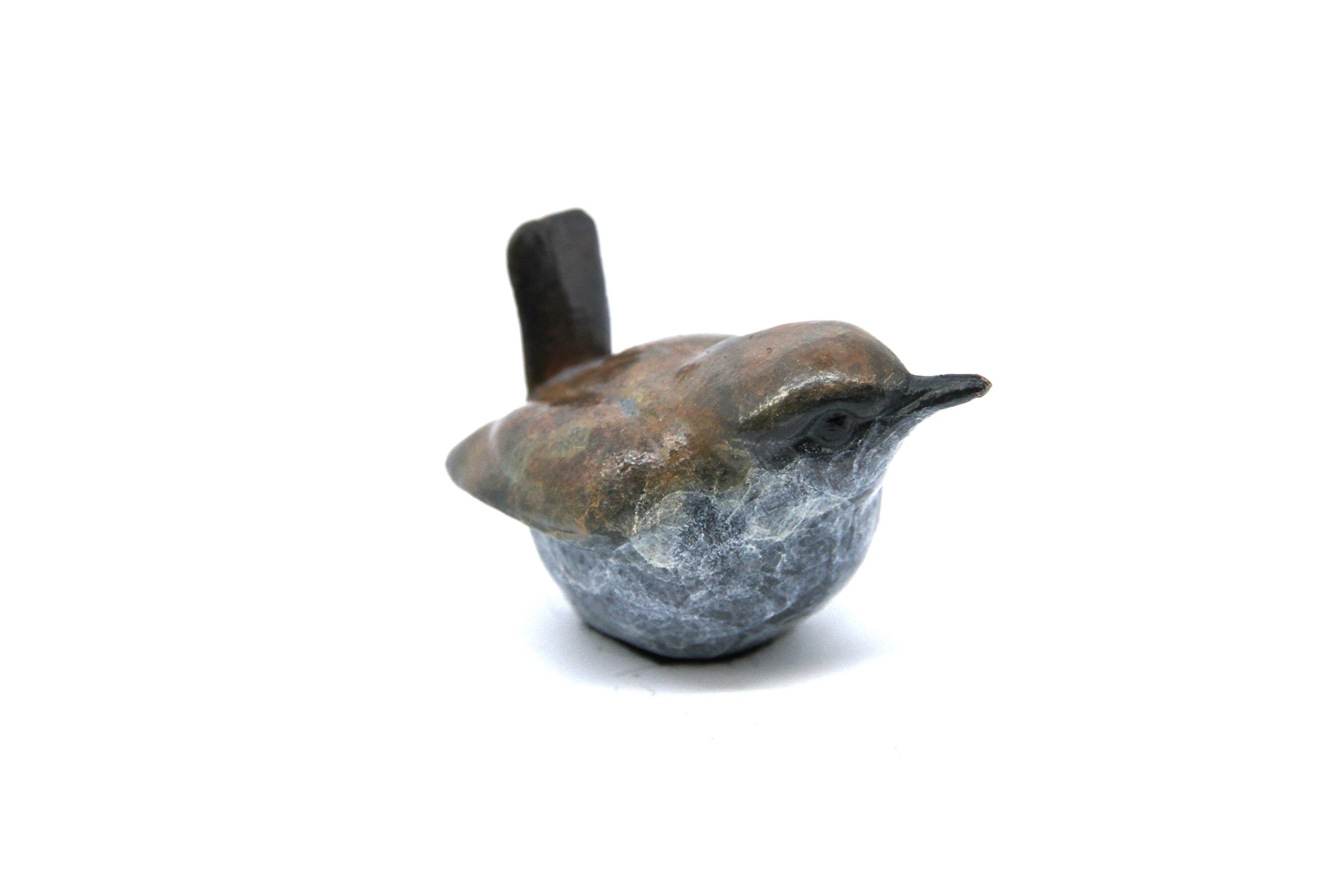 Multi Color Patina Hot Cast Bronce macizo