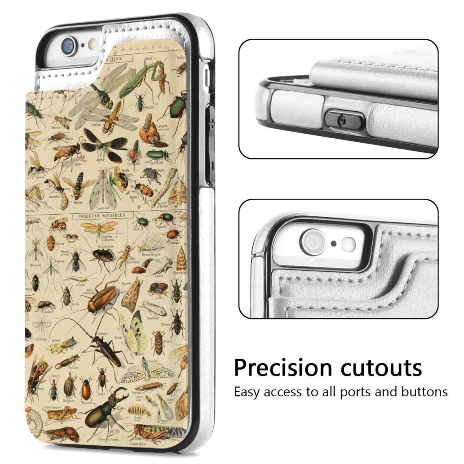 iPhone - iPhone SE 第2世代  みつむし❗️ Amazon.co.jp: 昆虫柄 イラスト 虫柄 トビムシ 携帯カバーiPhone