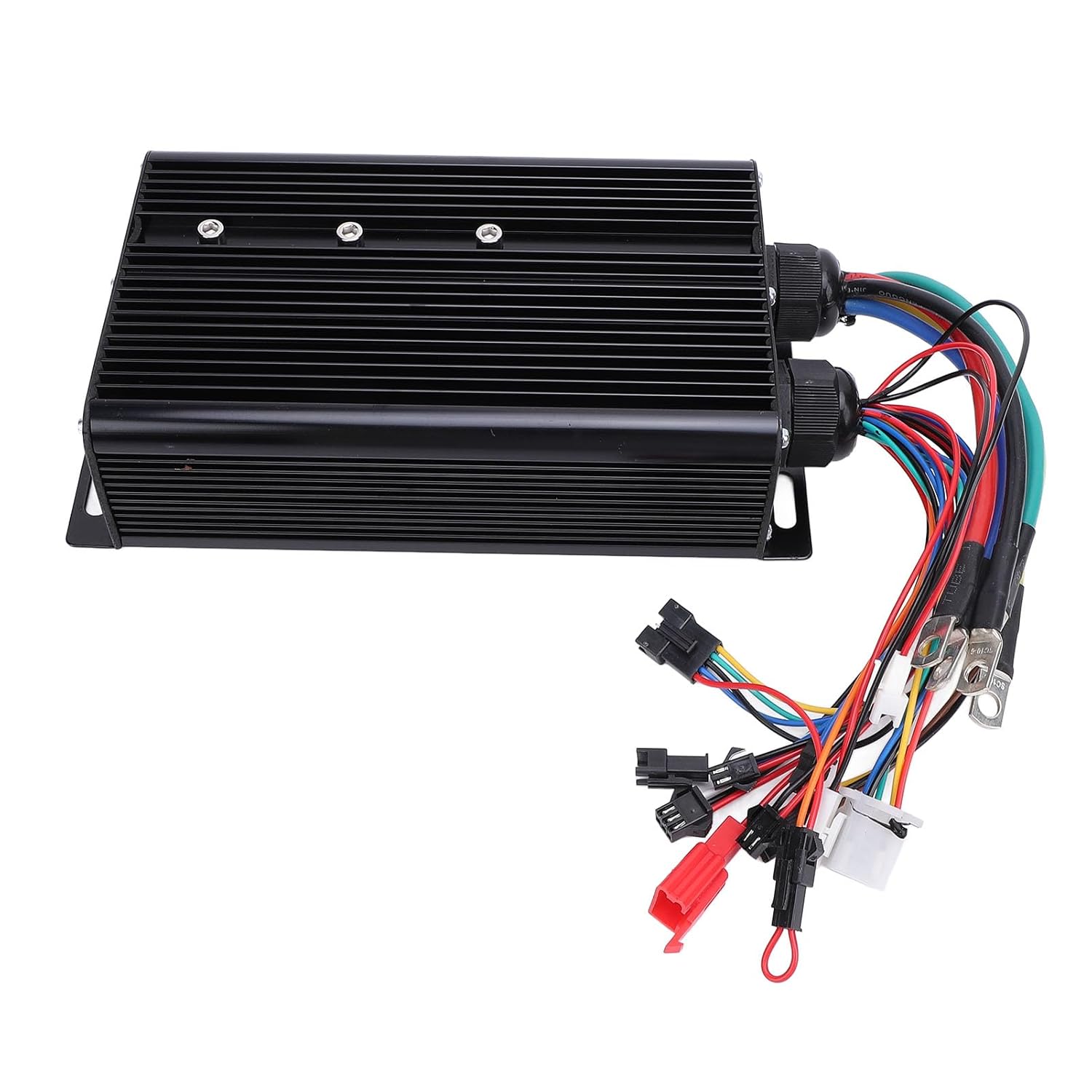 Luocute 5000W 72V 80A Electric Bike Motor Controller Aluminium Alloy Electric Scooter Speed Motor Controller with Grooved Design for Efficient Control