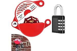 smseace 1Pack Hose Bib Locks Outdoor with Coded Lock Suited for 1to2-1/2...