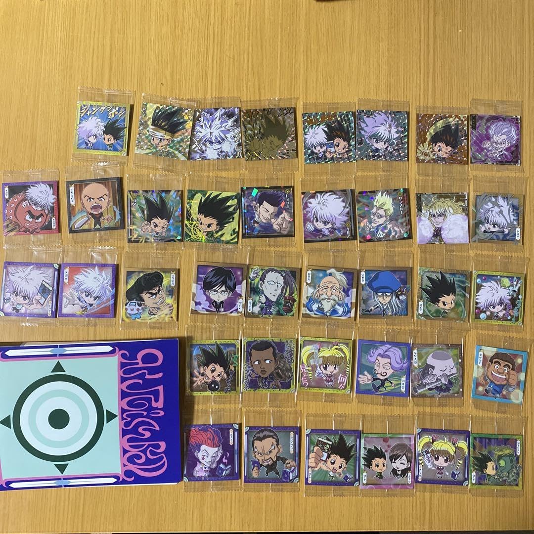 HUNTER×HUNTER ウエハース　シール　コレクションファイル　セット にふぉるめーしょん HUNTER×HUNTER シール×ウエハースvol.3