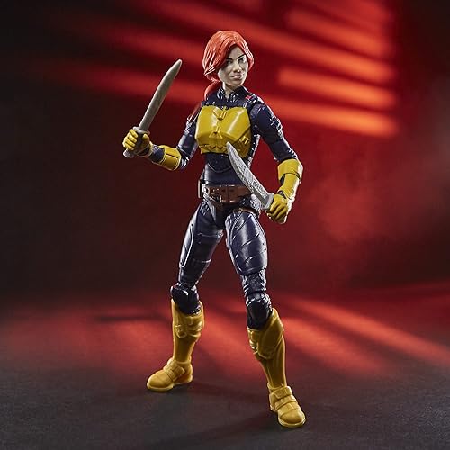 Miniatura 6 de G. I. Joe Snake Eyes: G.I. Joe Origins Scarlett Figura de acción coleccionable con características de acción y accesorios, juguetes para niños a
