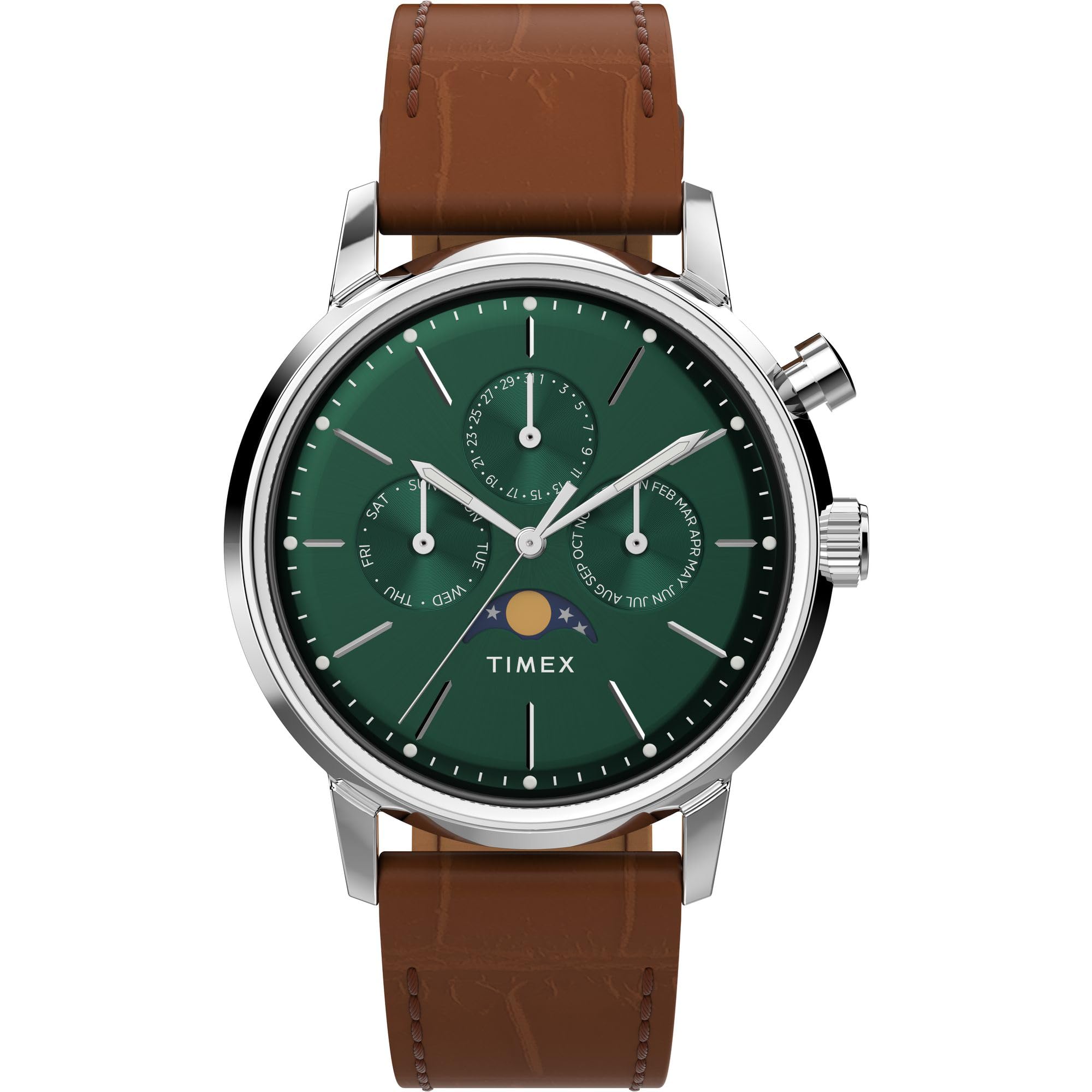 TIMEX Marlin Men Green Round Dial Analog Watch - TW2W51000UJ (B0D31CTK6T) Amazon Price History, Amazon Price Tracker