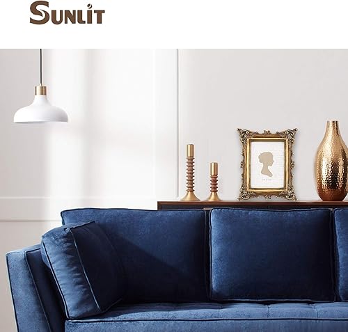 Vista 7 de Sunlit Vintage Picture Frame 5x7 Inch, Luxury Antique Photo Frames with Glass Front, Photo Display, Tabletop Wall Hanging, Gift Ideas, Bronze Gold