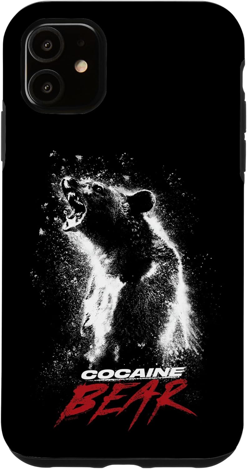 iPhone XR Cocaine Bear Movie Logo Case