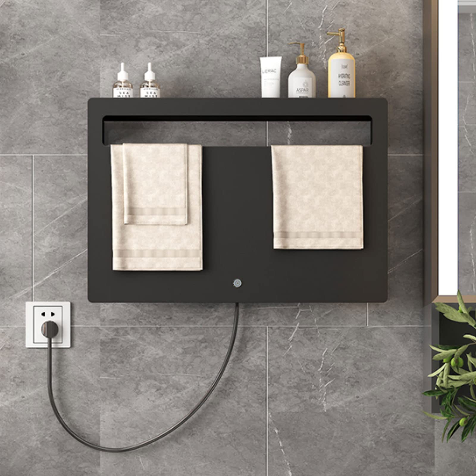 Buy WHFY Heated Towel Rails for Bathrooms, Electric Heated Towel Rails