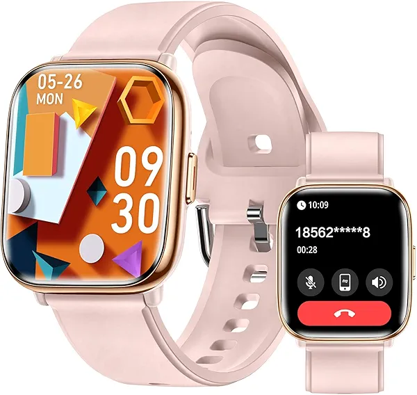 2025 Smart Watches for Women, 1.75'' Lightweight Smartwatch Women with Da GPT AI, 24/7 Sleep/ Heart Rate/ SpO2/ Blood Pressure Monitor, 120 Sport Fitness Tracker, IP68 Waterproof for Android