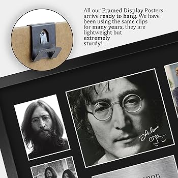 Amazon.co.jp: HWC Trading ジョン・レノン ビートルズ 16 x 12