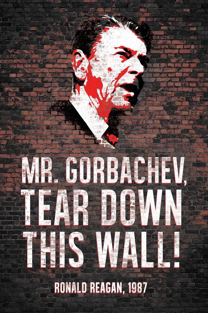 President Ronald Reagan Pop Art Portrait Cool Wall Art Print Poster 24x36