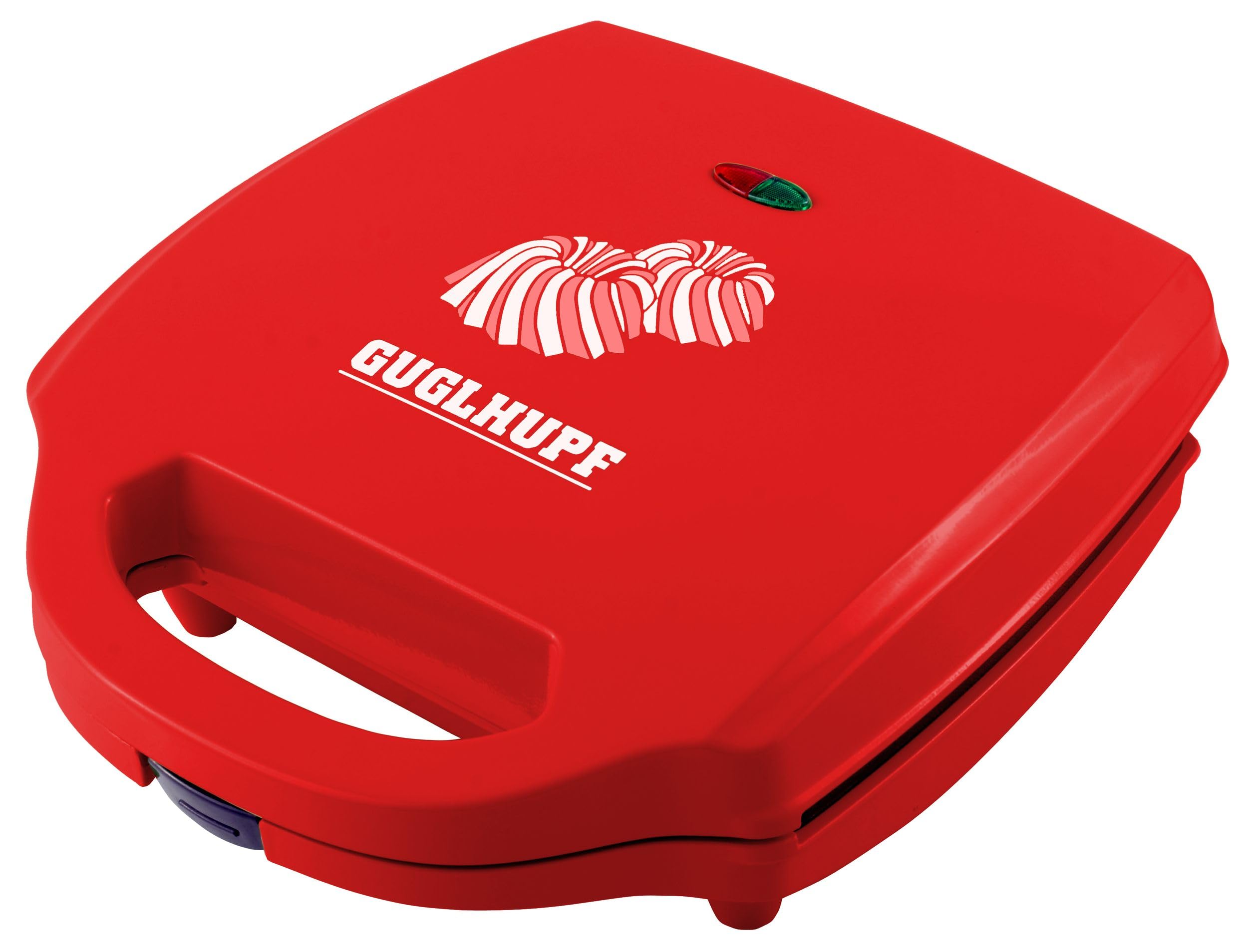 Kalorik TKG CKM 1007 RD Guglhupfbäcker Traditionsformen, 3 Formen für leckere Plätzchen, 900 W, Rot