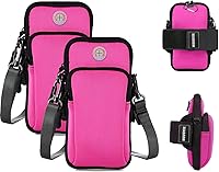 Vista 9 de Paquete de 2 brazaletes de teléfono para correr, soporte de teléfono celular para iPhone 13, 12, 11 Pro Max, Xs Max Xr X 8, 7, 6S, 6 Plus SE/Galaxy