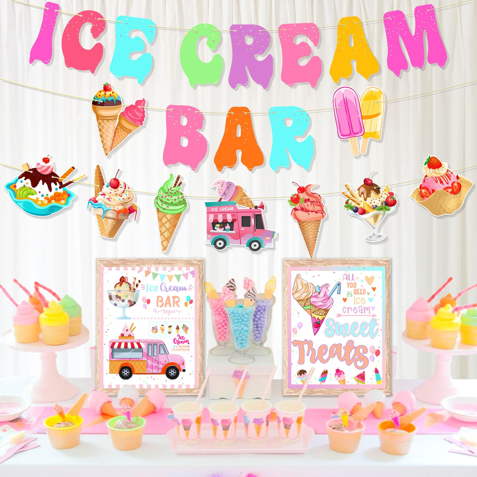 Ice Cream Themed Baby Shower