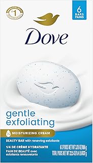 Dove Barra de belleza exfoliante suave con li...